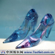 广州市传情礼品有限公司 -水晶鞋摆设